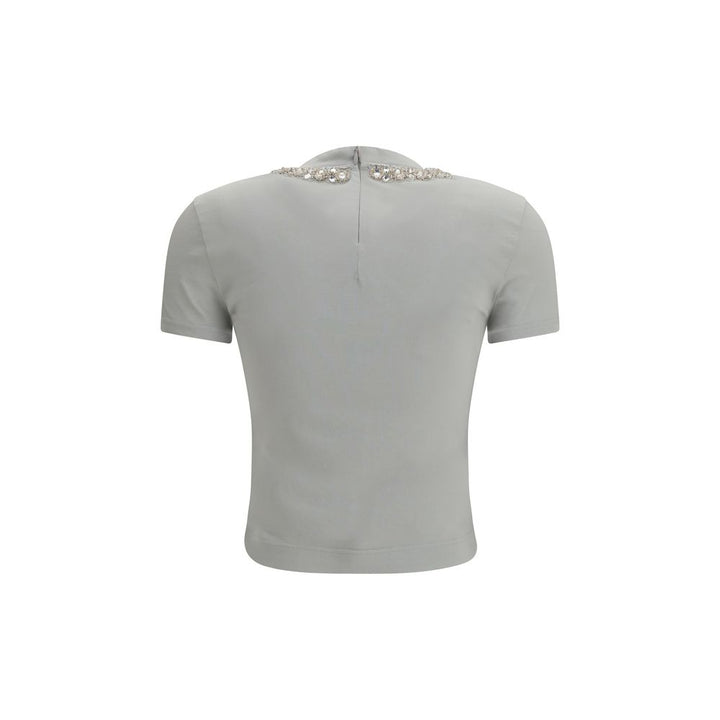 Dolce &amp; Gabbana Gray Cotton T-Shirt