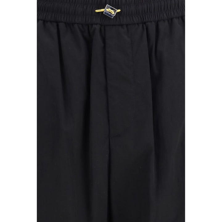 Fendi Black Polyamide Cargo Pants