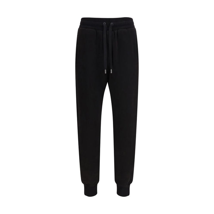 Dolce &amp; Gabbana Black Cotton Casual Pants