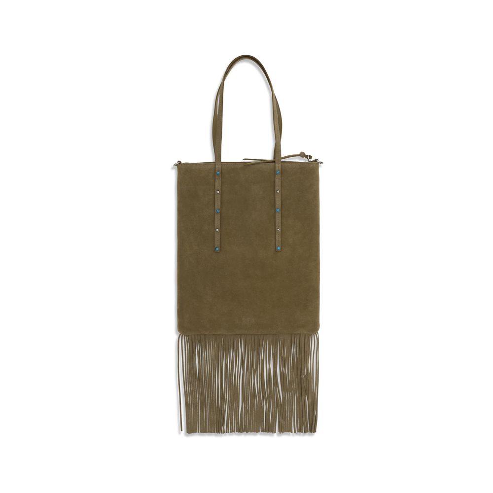 PINKO - Bicolor Calf Leather Bos Taurus Shoulder Bag