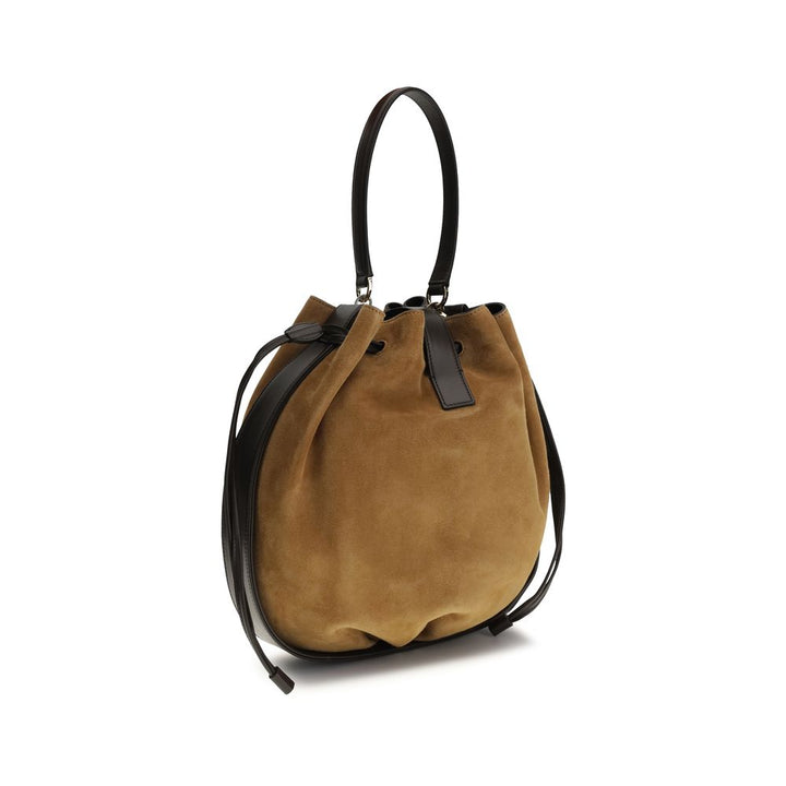 Ferragamo - Brown Calf Leather Bos Taurus Backet Bag