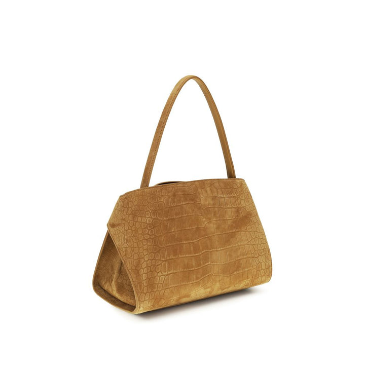Ferragamo - Beige Goatskin Shoulder Bag