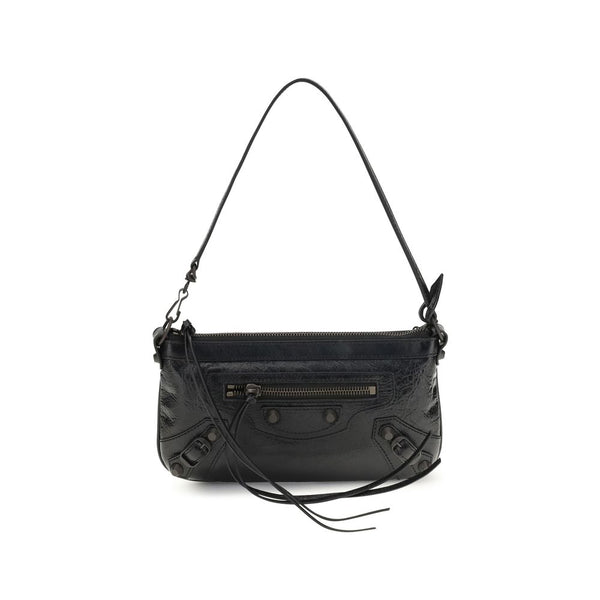 Balenciaga - Black Lamb Ovis Aries Shoulder Bag