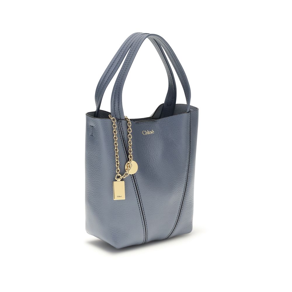 Chloé - Blue Calf Leather Bos Taurus Shoulder Bag
