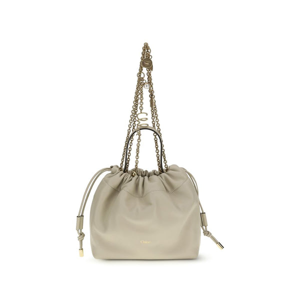 Chloé - Beige Lamb Ovis Aries Shoulder Bag