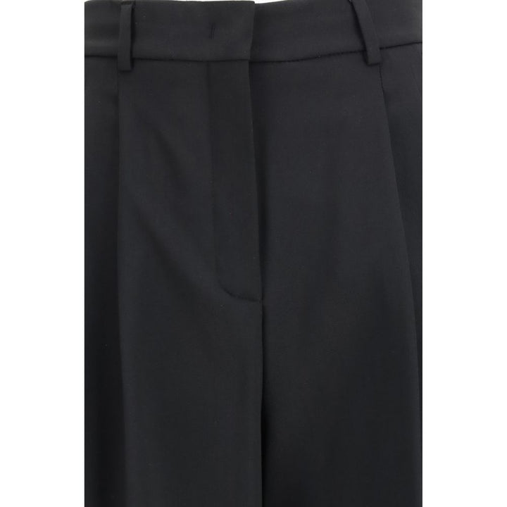 Max Mara Black Polyester Pants