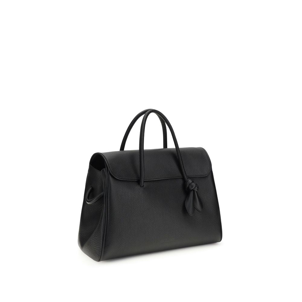 Jacquemus - Black Calf Leather Bos Taurus Handbag