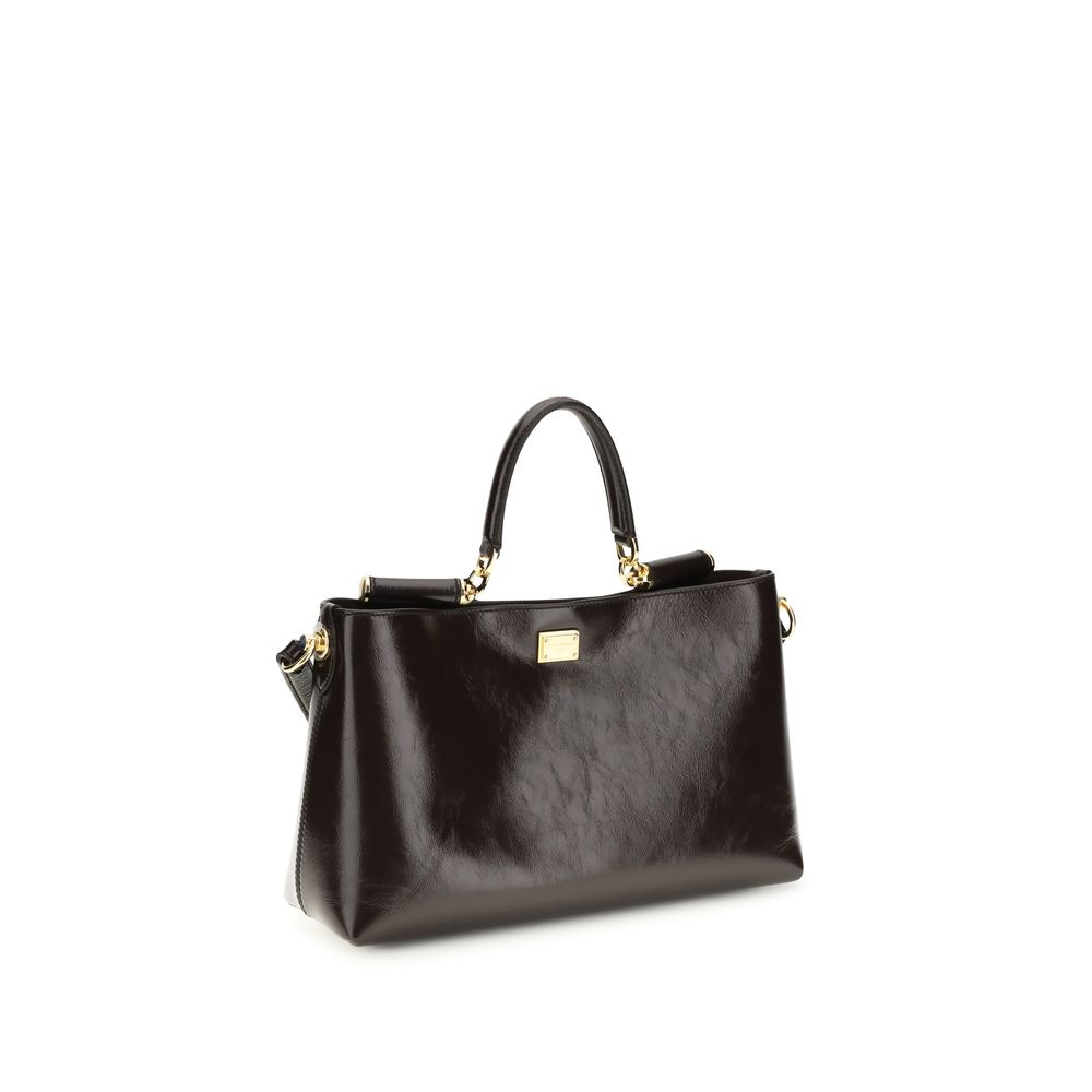 Dolce & Gabbana - Brown Calf Leather Bos Taurus Shoulder Bag