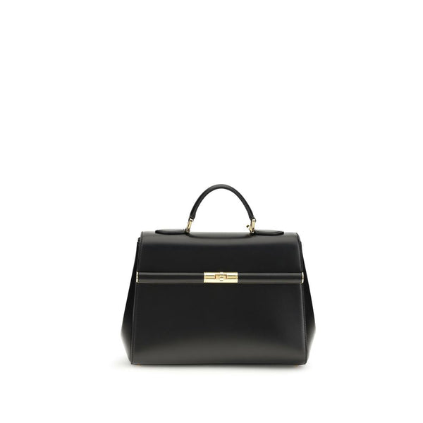 Dolce & Gabbana - Black Calf Leather Bos Taurus Shoulder Bag