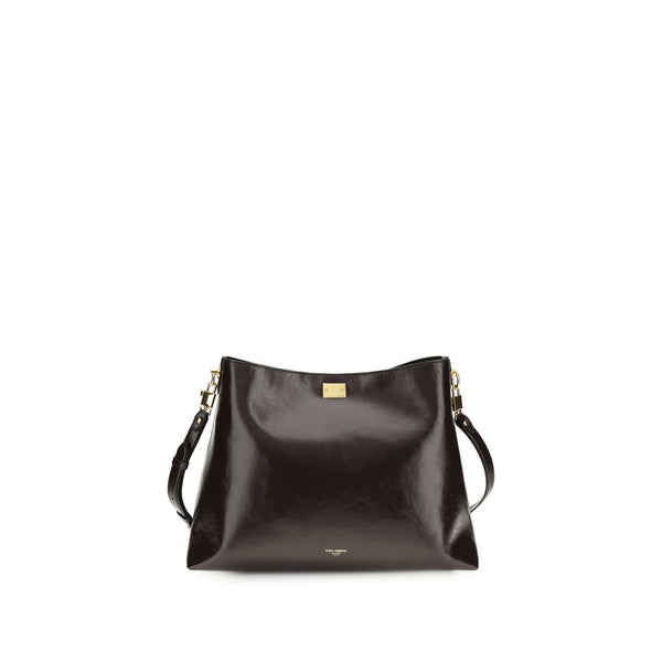 Dolce & Gabbana - Brown Calf Leather Bos Taurus Shoulder Bag