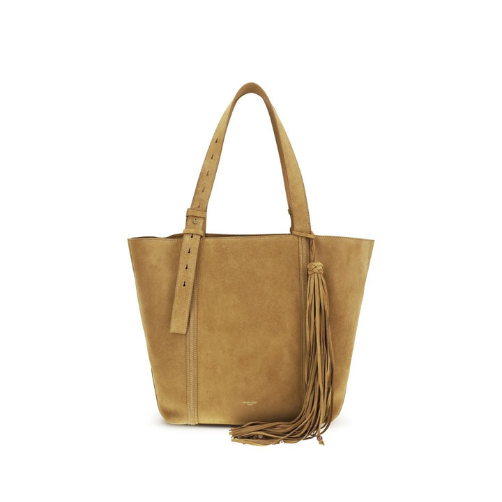 Golden Goose - Beige Calf Leather Bos Taurus Shoulder Bag