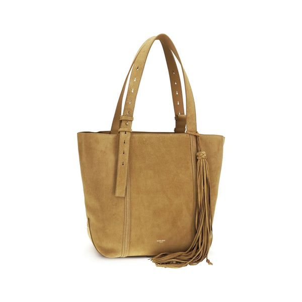 Golden Goose - Beige Calf Leather Bos Taurus Shoulder Bag