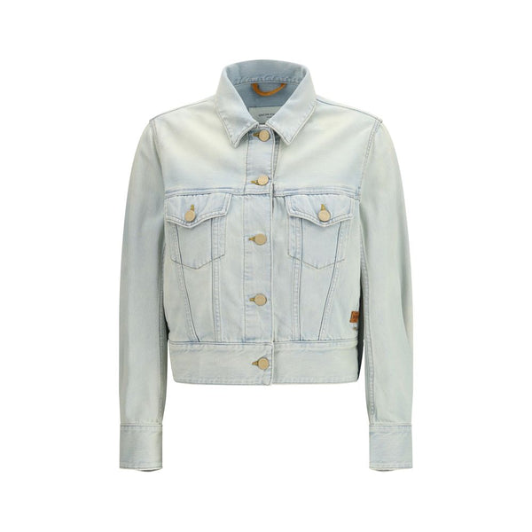 Jacob Cohen Trucker Jackets - Blue Cotton Denim Jacket