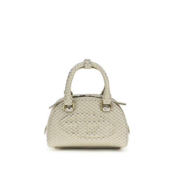 Diesel - Beige Calf Leather Bos Taurus Handbag