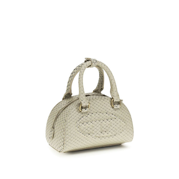 Diesel - Beige Calf Leather Bos Taurus Handbag