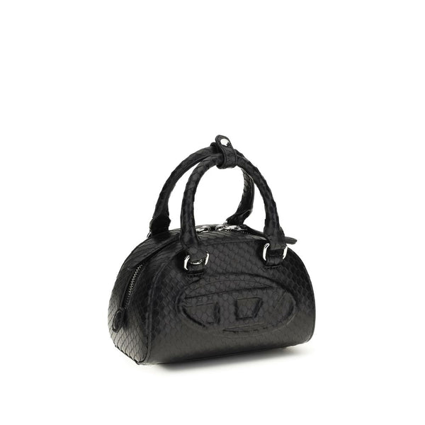 Diesel - Black Calf Leather Bos Taurus Handbag
