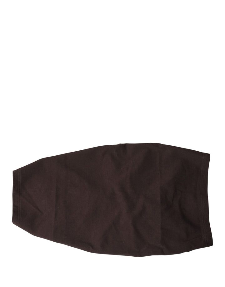 Dolce &amp; Gabbana Brown Viscose Wide Belt Waist Cummerband Men