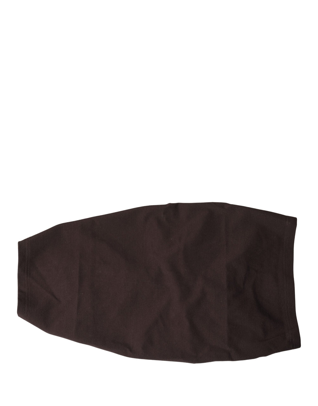 Dolce &amp; Gabbana Brown Viscose Wide Belt Waist Cummerband Men