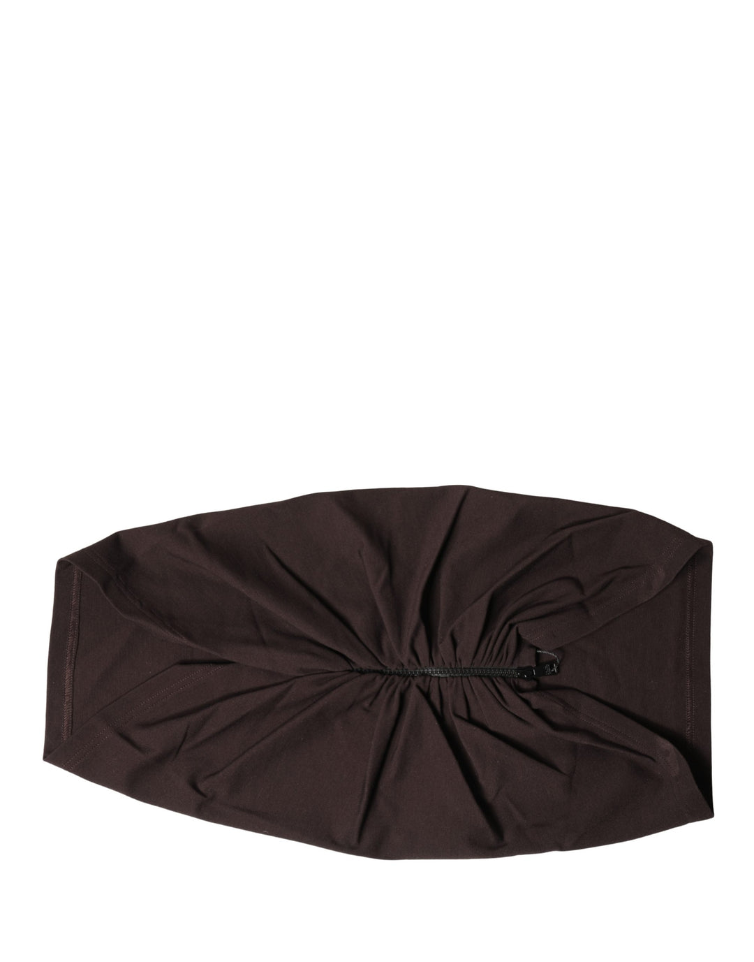 Dolce &amp; Gabbana Brown Viscose Wide Belt Waist Cummerband Men