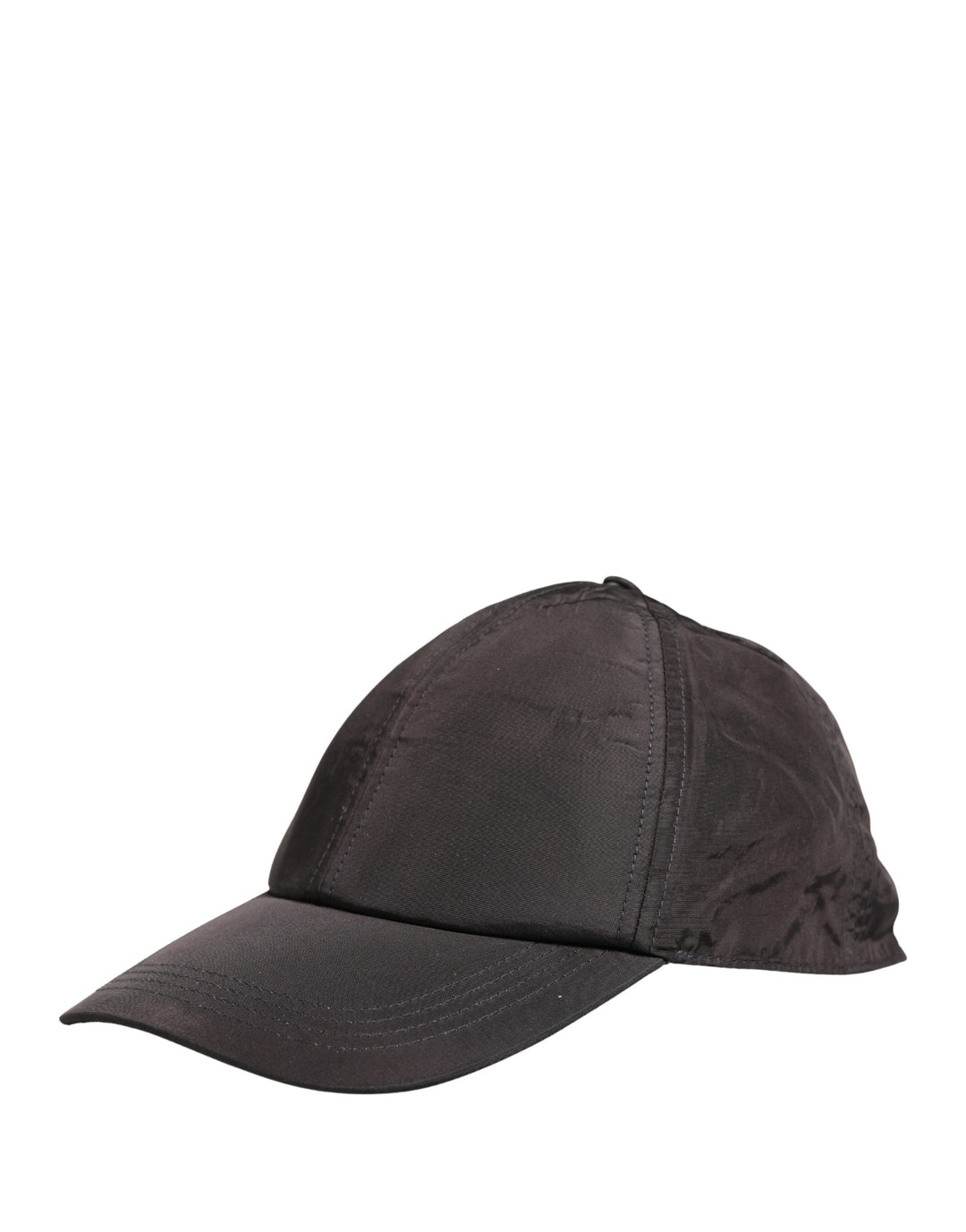Dolce &amp; Gabbana Men Black Cotton 6 Panels Baseball Cap Hat