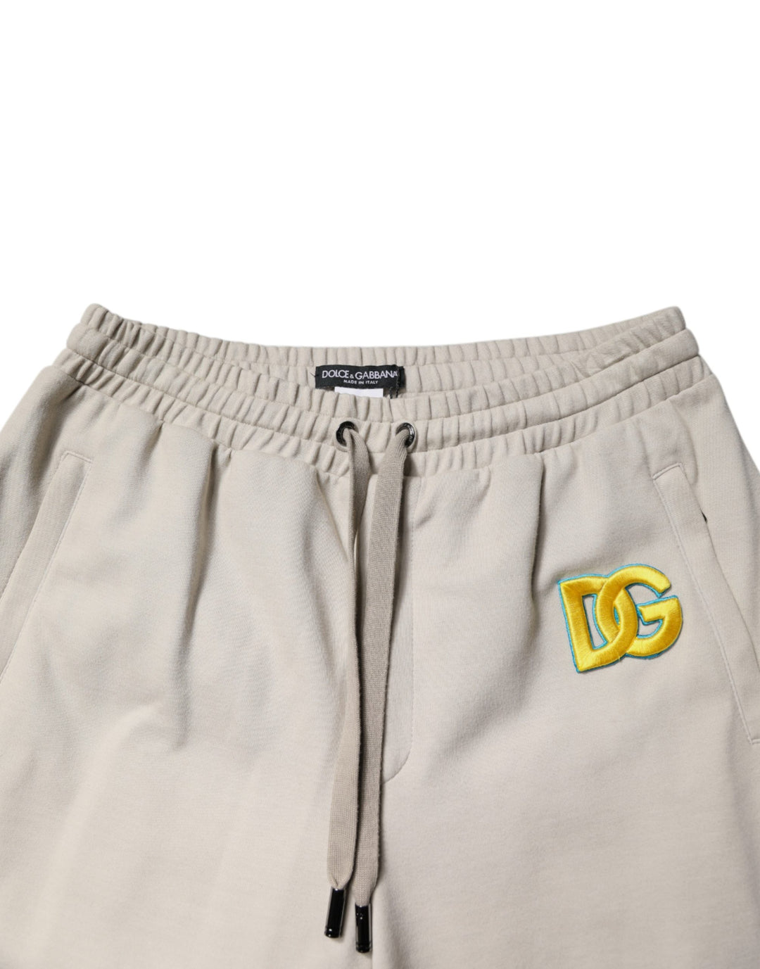 Dolce &amp; Gabbana Multicolor Cotton DG Jogger Sweatpants Pants