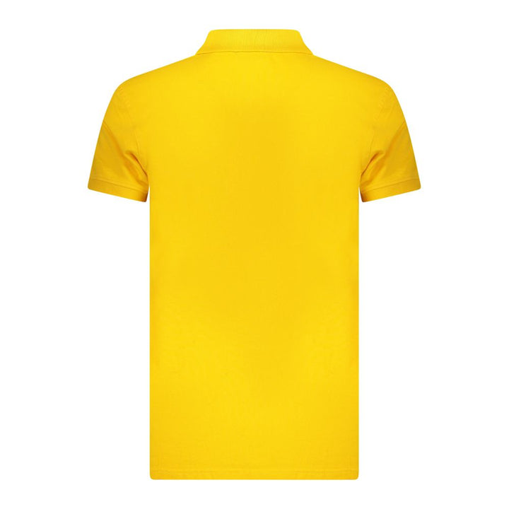Iceberg Yellow Cotton Mens Polo Shirt
