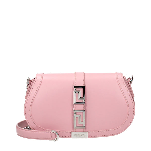 Versace - Pink Leather Shoulder Bag