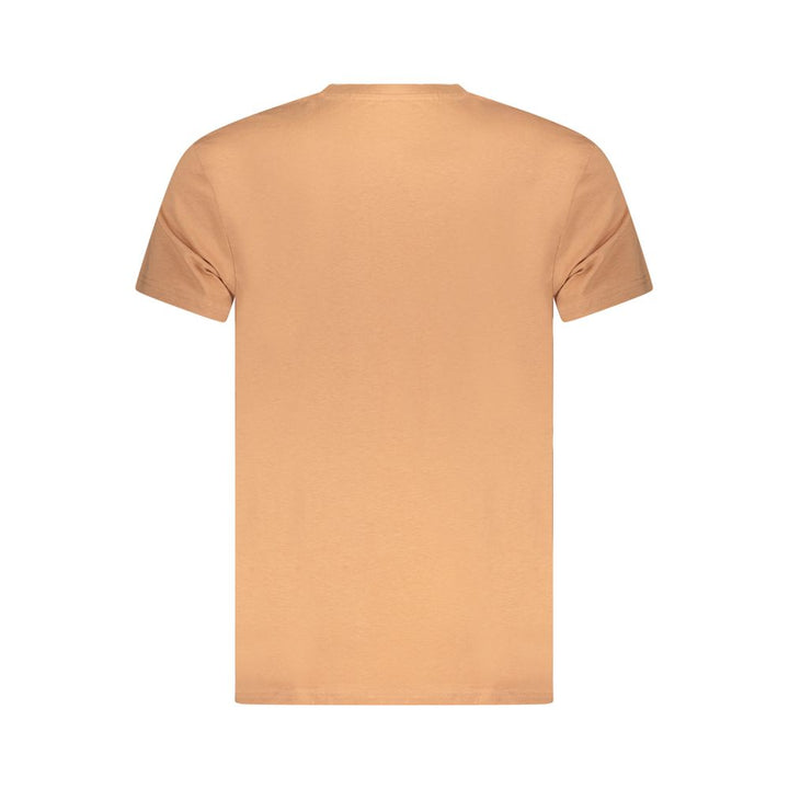 Iceberg Marrone Cotton Men T-Shirt