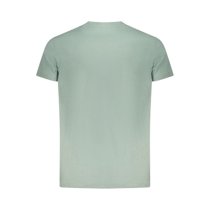 Iceberg Verde Cotton Men T-Shirt