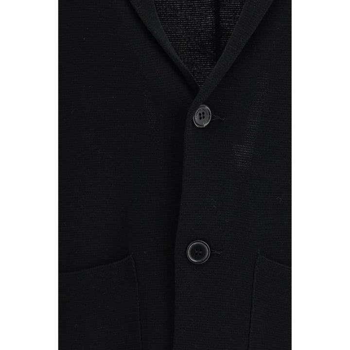 Roberto Collina Black Polyamide Coat