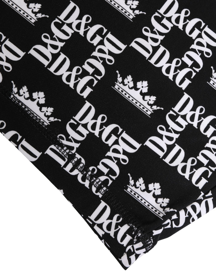 Dolce &amp; Gabbana Multicolor Patterned Cycling Bike Shorts Underwear