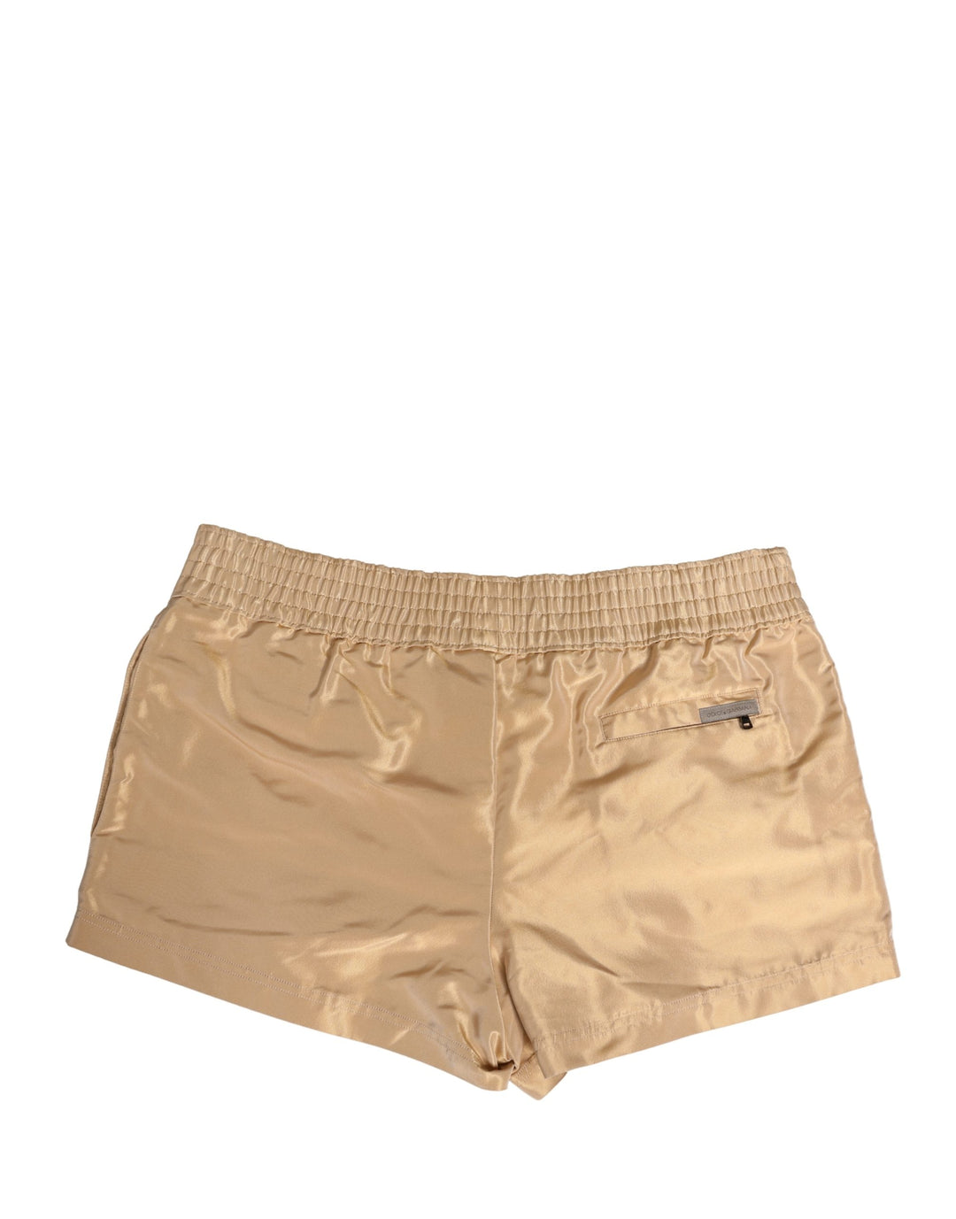 Dolce &amp; Gabbana Beige Polyester Men Boxer Shorts Underwear