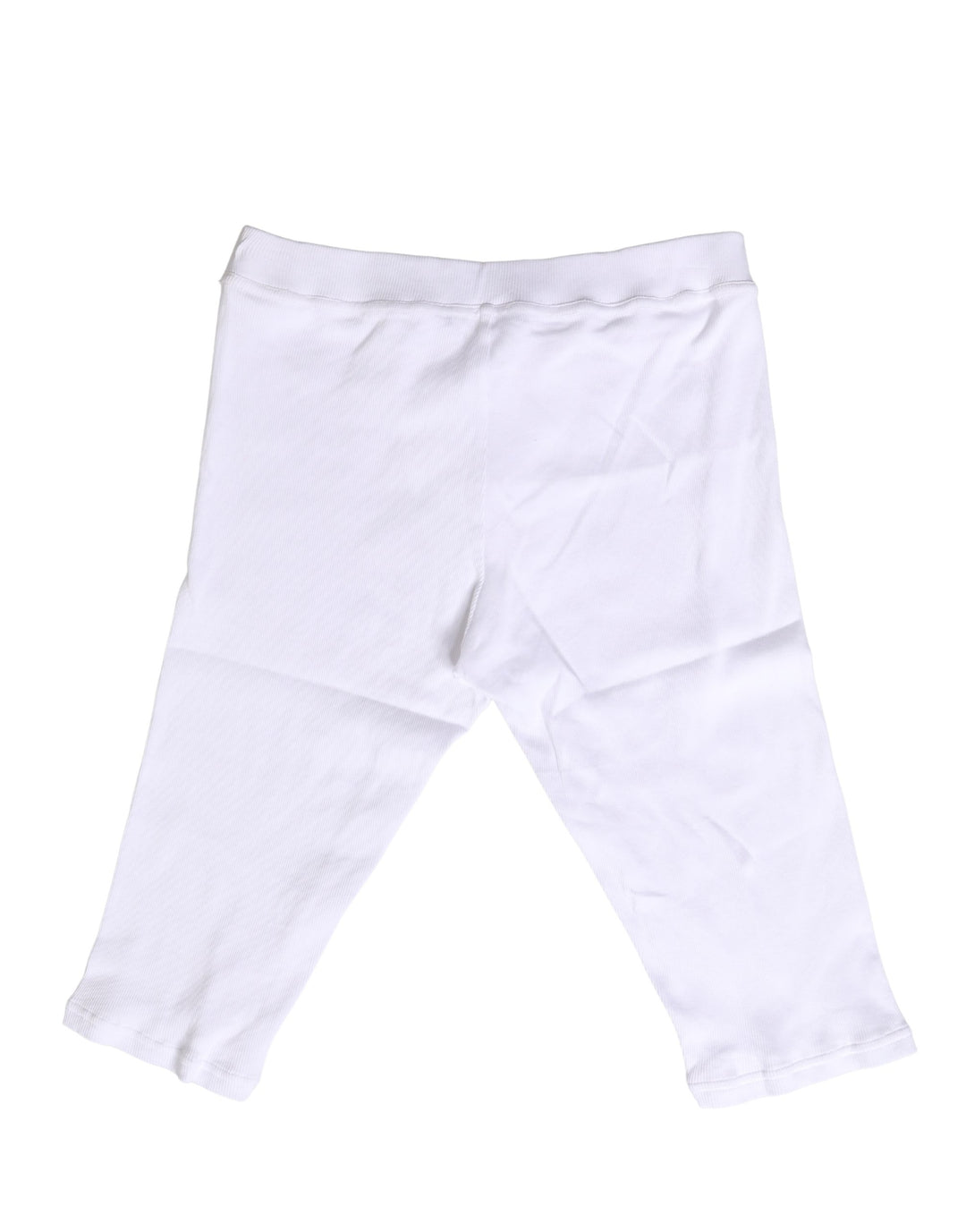 Dolce &amp; Gabbana White Cotton Short Johns Men Pants Underwear