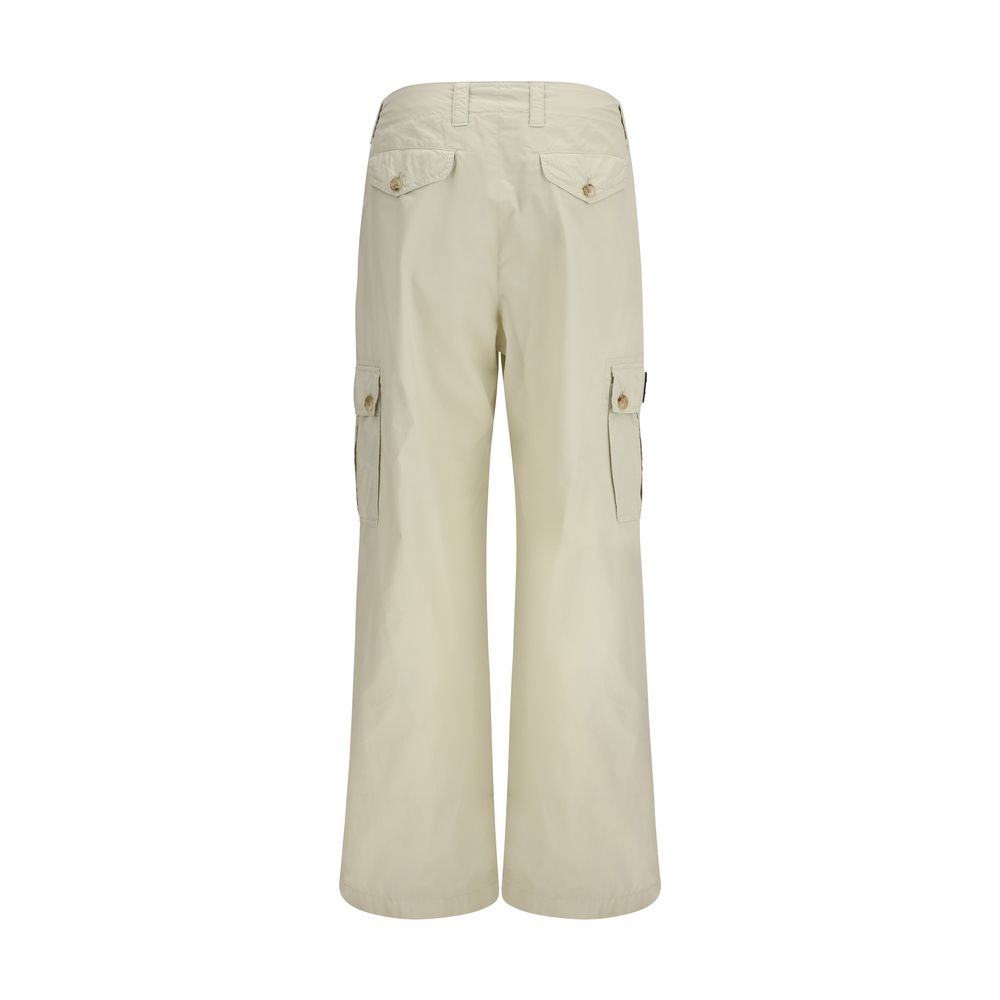 Dolce &amp; Gabbana Beige Cotton Casual Pants