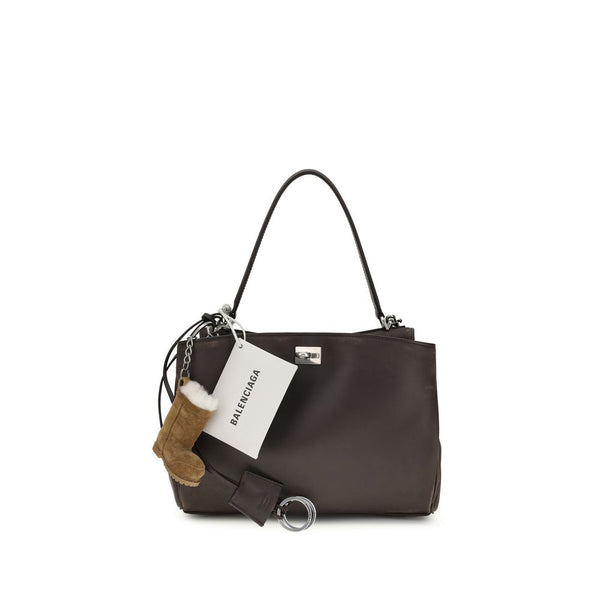 Balenciaga - Brown Calf Leather Bos Taurus Shoulder Bag