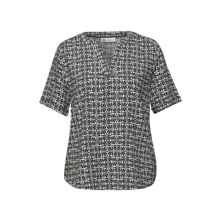 Street One Blue Viscose Blouse