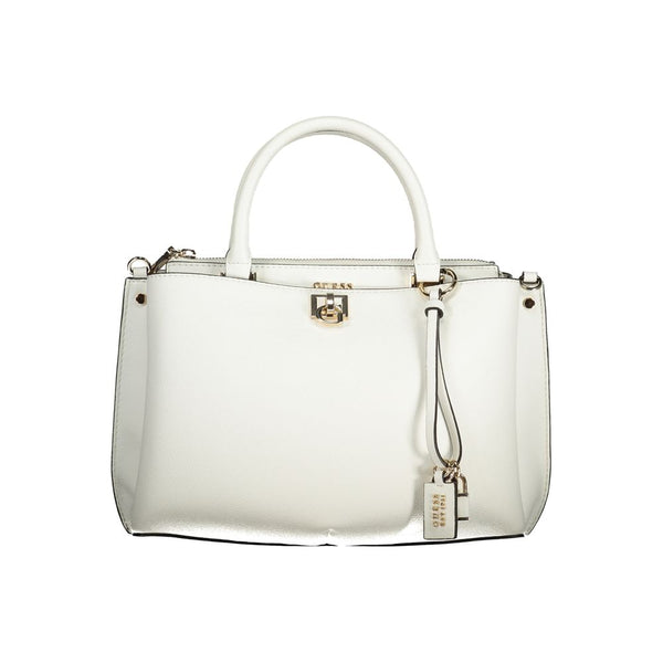 Guess Jeans - White Polyurethane Women Handbag