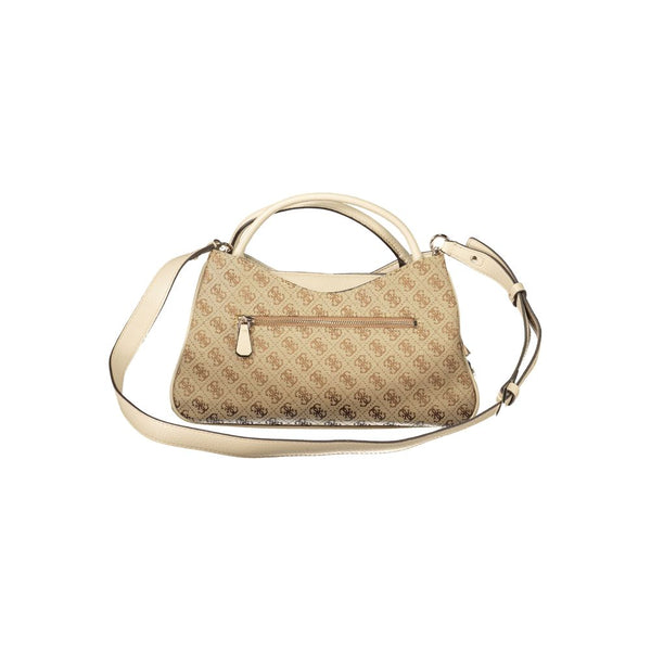 Guess Jeans - Beige Poliuretano Women Handbag