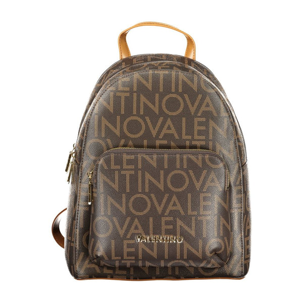 Mario Valentino - Brown Polyurethane Womens Backpack