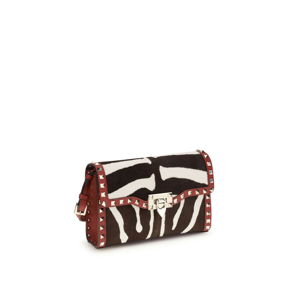 Valentino Garavani - Multicolor Calf Leather Bos Taurus Shoulder Bag