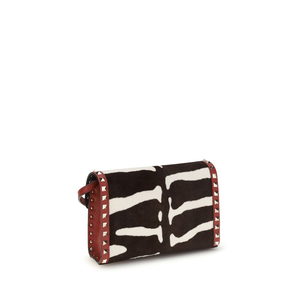 Valentino Garavani - Multicolor Calf Leather Bos Taurus Shoulder Bag