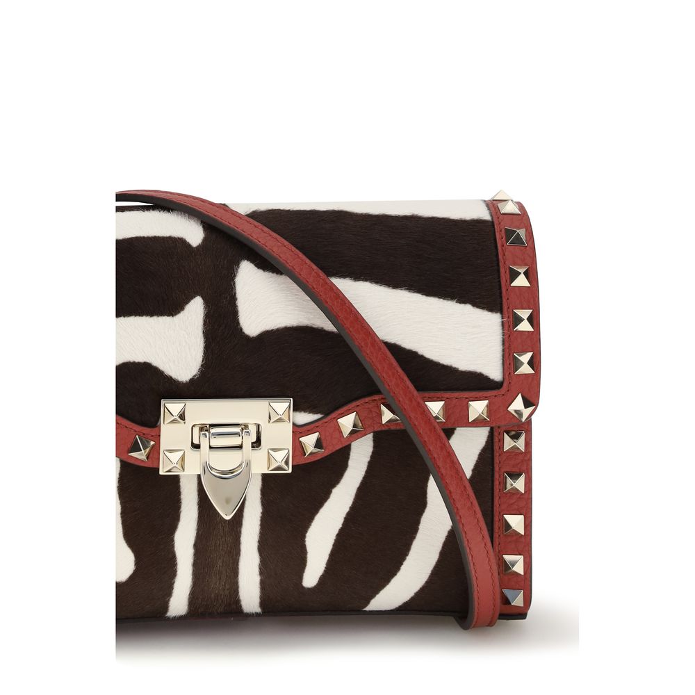 Valentino Garavani - Multicolor Calf Leather Bos Taurus Shoulder Bag