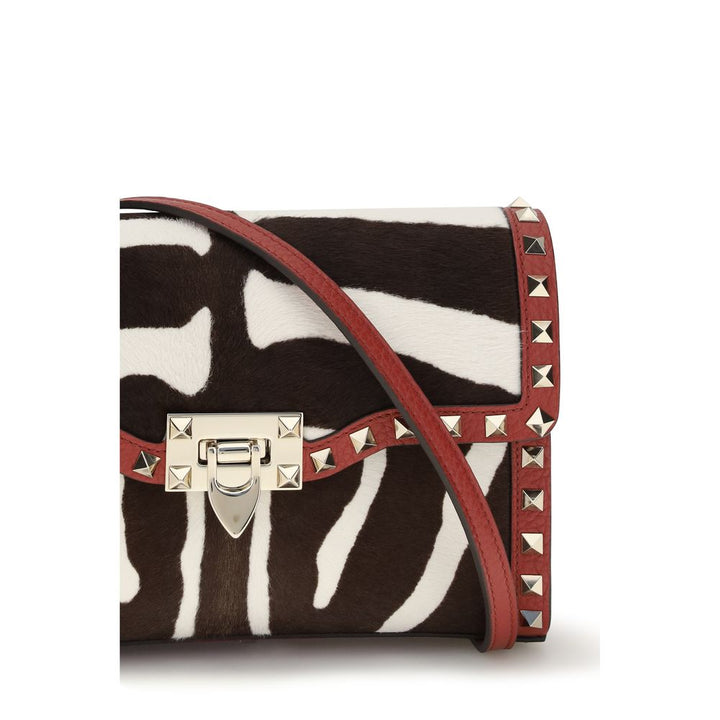 Valentino Garavani - Multicolor Calf Leather Bos Taurus Shoulder Bag
