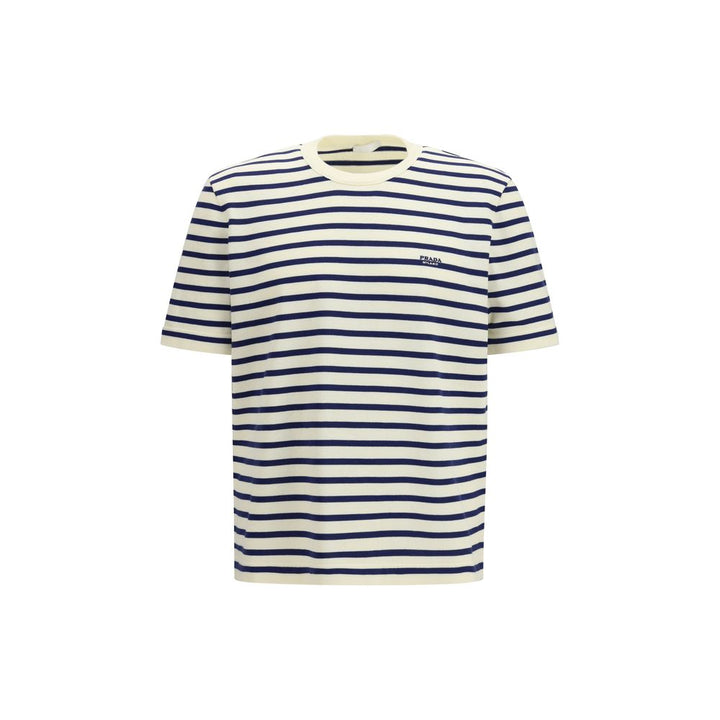 Prada Blue Cotton Sweatshirt