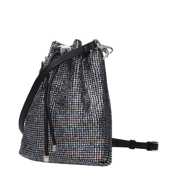 Jimmy Choo - Black Satin Crossbody Bag