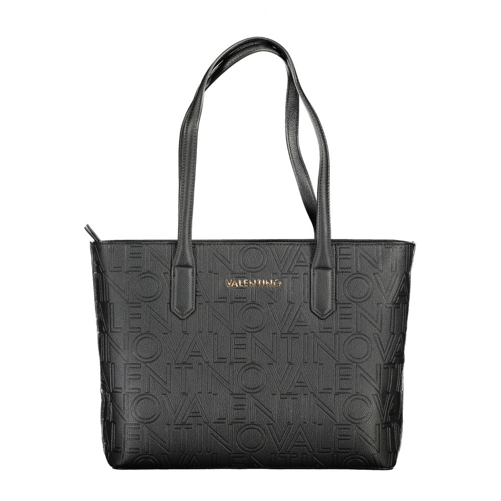 Mario Valentino Black Polyurethane Women&