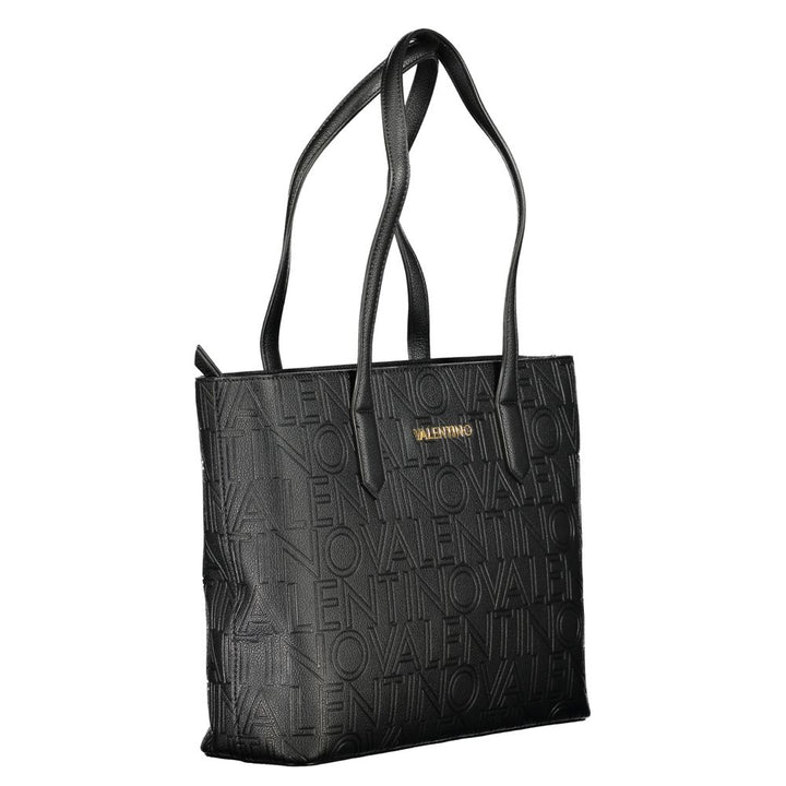 Mario Valentino Black Polyurethane Women&