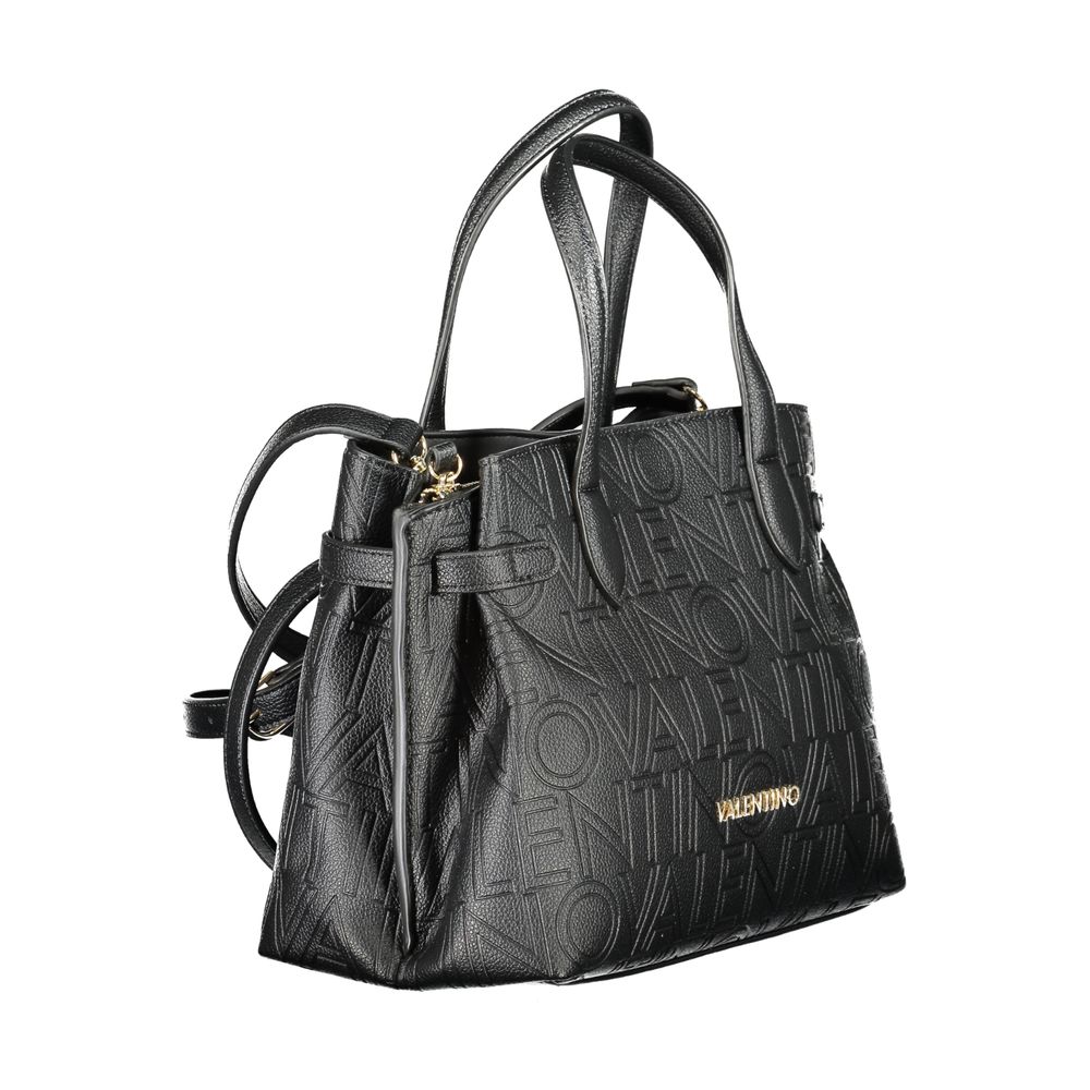 Mario Valentino Black Polyurethane Women&