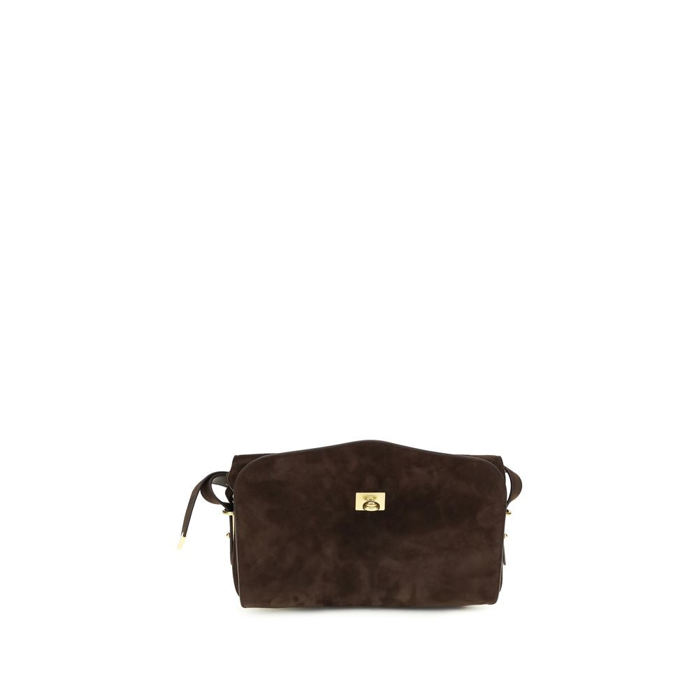 Balenciaga - Brown Calf Leather Bos Taurus Shoulder Bag