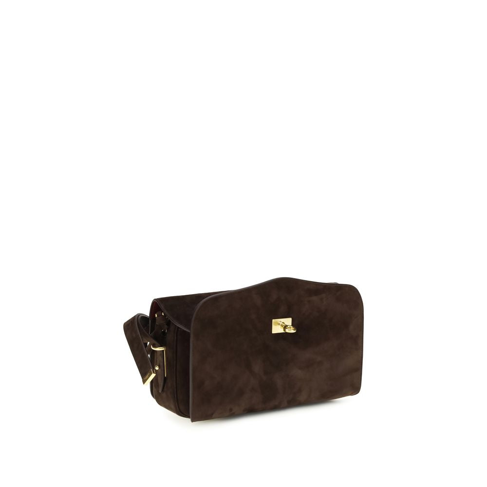 Balenciaga - Brown Calf Leather Bos Taurus Shoulder Bag